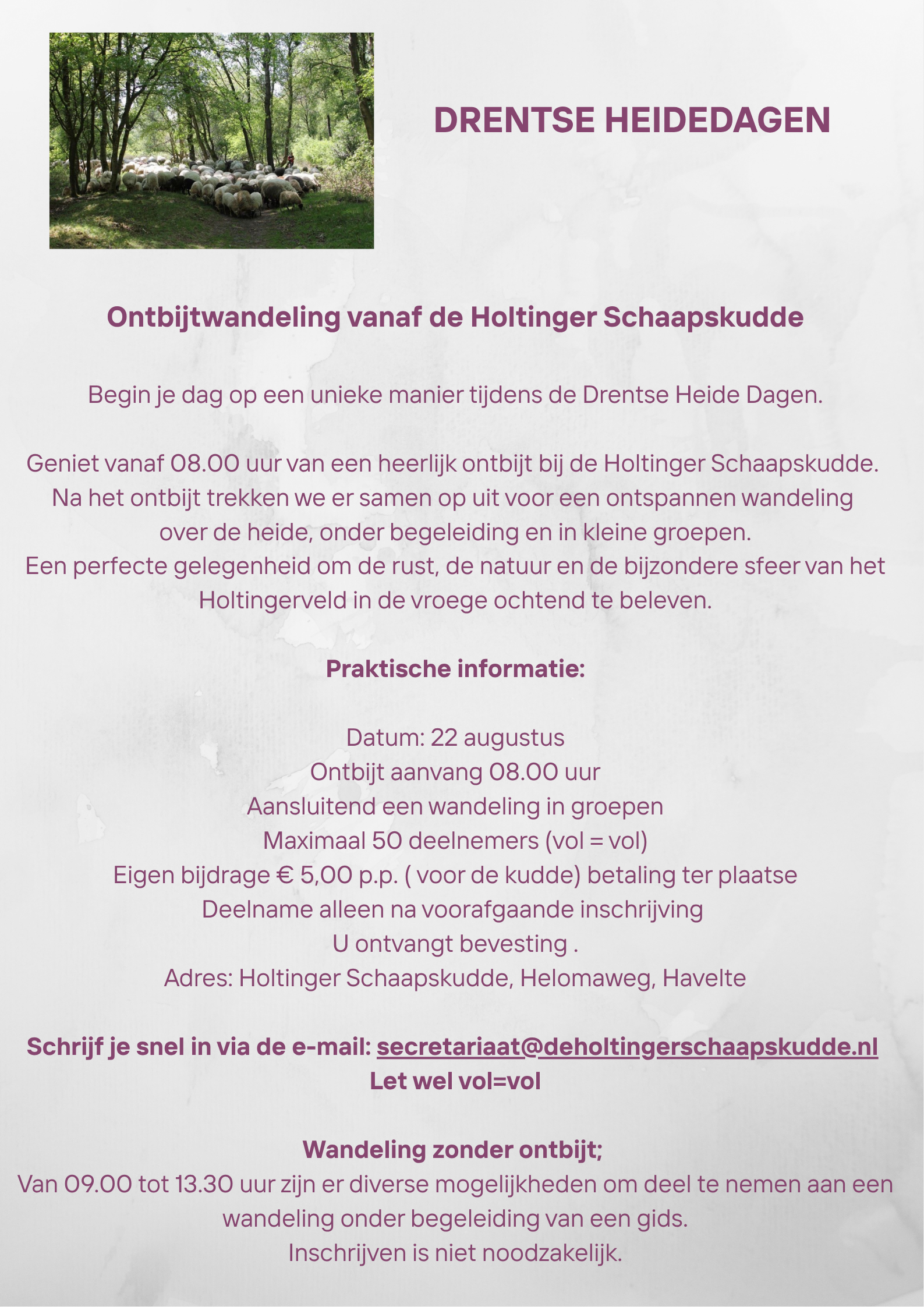 Ontbijtwandeling